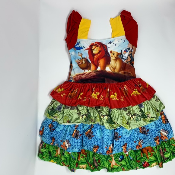 Lion King Boutique Style Dress multiple sizes - Picture 4 of 4